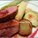 鴨肉のロースト