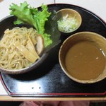 ふくみ - 全粒粉濃厚魚介つけめんの全容です