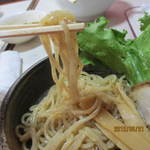 ふくみ - 麺はこんな感じ