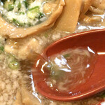 無鉄砲  - できるだけコッテリの醤油スープ