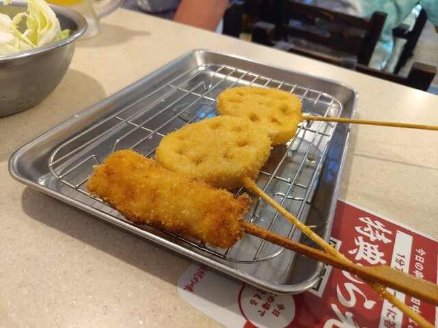 串カツ田中 三条木屋町店 三条 串揚げ 串かつ 食べログ