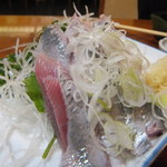 かつ尾寿司 - いわしの刺身