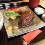 おにくや食堂 Suehiro - 近江牛ハンバーグランチ ¥1,575