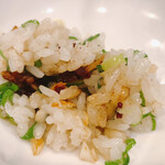 岡山浜作 鉄板焼 - ガーリックライス