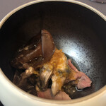 プレゼンテ スギ - 猪とすっぽんサラダ