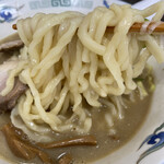 長尾中華そば - 中太の麺