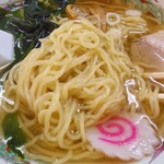 グリン食堂 - 「ラーメン・半チャーハンセット」の「ラーメン」