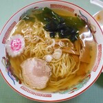 グリン食堂 - 「ラーメン・半チャーハンセット」の「ラーメン」