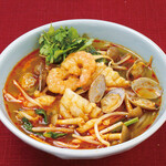 Seafood tom yum noodles