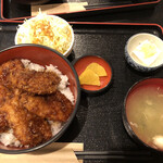 蒼屋 - ソースカツ丼セット　特製ソース　900円