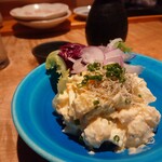 和魚菜 - いぶりがっことジャコのポテサラ