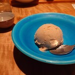 和魚菜 - 丹波黒豆アイス