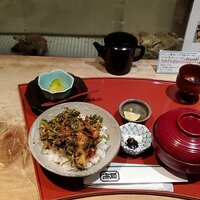 貝作 - 貝たっぷりかき揚げ丼御膳