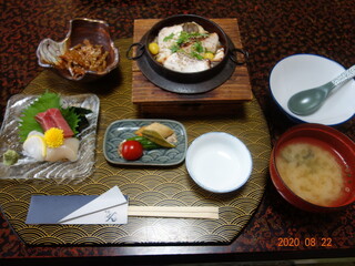 Ryokan Sen - 釜めしランチ（鯛）