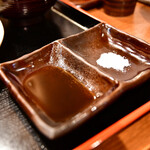 とんかつ まさむね - 【[限定部位]肩ロースかつ定食@1,880円】醤油＆岩塩