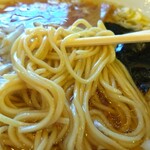 中華料理 鳳凰 - エロチシズムを感じる麺ですね。