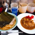 がんこ亭 - ラーメン半カレーセット ￥930