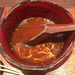 鳥茂 - 海老と鯛出汁の味噌ラーメン