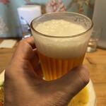 スパイスカレーまるせ - ランチビールは美味しく感じますねぇ