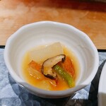 Hiwasa - 小鉢:夕顔煮