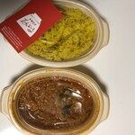 初台スパイス食堂 和魂印才たんどーる - 【梅ナンコツキーマ】1,080円と【ジーラライス】324円