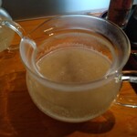 染地台 藪蕎麦 - 濃い蕎麦湯