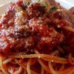 ITALIAN DINING LIGGI - ボロネーゼのアップ