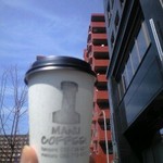 Manu cappuccino & Maizuru bulue sky! 