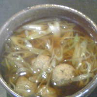 かぶらや - 肉団子そば