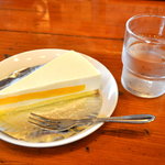 小岩井農場　サイロ喫茶室 - レアチーズケーキ
