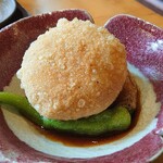 くつきそば 永昌庵 - 栃揚げ