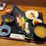 Nihon Ryouri Matsufu - 寿司定食（1200円）2020年8月