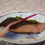 湘南フクモリ - サクラマスのみそ漬け焼きアップ