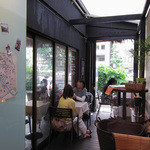 ムーンセットカフェ  - テラス席　12.06.02.