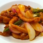 くろさわ東京菜 - 豚ロースピリ辛甘酢