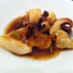 くろさわ東京菜 - イカの炒め