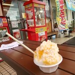 氷屋ツルミセイヒョウ - マンゴー+練乳250円