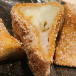 温石 - 中はこんな感じ。ちょっとボケてしまいました