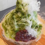 すすむ屋茶店 - 抹茶ミルク