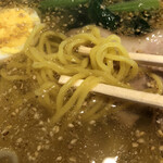 桜野 - 塩ラーメン☆麺アップ