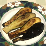 荒浜里海ロッジ - 料理写真:焼き茄子