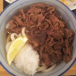 本格さぬきうどん　穂乃香 - 肉ぶっかけ