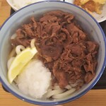 本格さぬきうどん　穂乃香 - 肉ぶっかけ