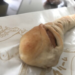 粉とクリーム - 先端に着目する。