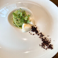 アコルドゥ - 三輪山本の手延パスタ麺
                      青い香りとモッツァレラ