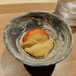 祇園 又吉 - 北海道産エゾバフンウニと徳島産卵のごはん