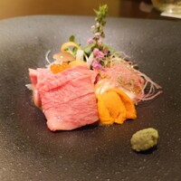 肉割烹 肉かぶく - 肉ソウメン