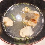 うを徳 - 穴子　＆　松茸