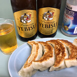 みんみん - みんみん(ビール、餃子)