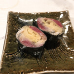 うを徳 - 〆鯖の海苔巻